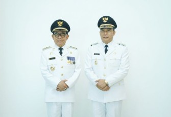 Dr.Ir.Hidayatullah Sjahid,MM.IPU dan H.Zurdi Nata, S.Ip  Bupati dan Wakil Bupati Kabupaten Kepahiang periode 2021-2024