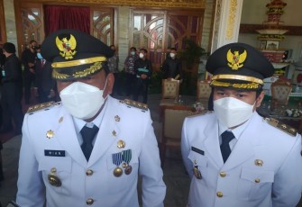 Ir H Mian dan Arie Septia Adinata SE MAp Bupati dan Wakil Bupati Bengkulu Utara