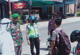 Kodim 0735 Surakarta Koptu Guler S Aktif Kampanyekan Prokes