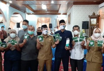 Pemkot Bengkulu Membagikan Alat Penanggulangan Covid-19 Dari Kementerian Perdagangan Republik Indonesia