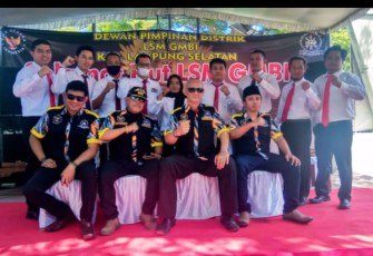 LBH LSM Gerakan Masyarakat Bawah Indonesia Distrik Lampung Selatan Dikukuhkan