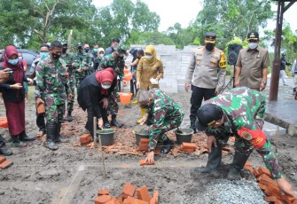 Kegiatan TMMD ke-110 Kodim 0604/Karawang