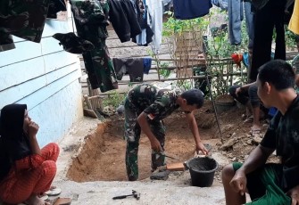 Pengerjaan Pembuatan Kolam