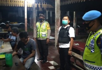 Giliran Jalan Desa Paya Bagas Menjadi Rute Patroli Rutin Polsek Tebing Tinggi