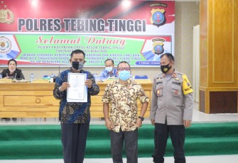 Wakapolres Pimpin RAT Primkoppol Tebing Tinggi