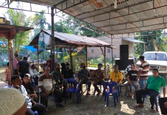Lestarikan Adat Istiadat Setempat, Satgas TMMD Kodim 0209/LB, Ikuti Martahi/Martupak