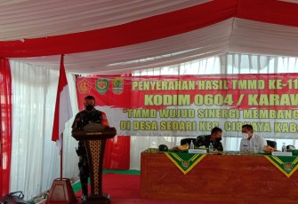 TMMD 110 TA. 2021 Karawang Resmi di Tutup
