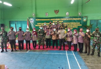 kegiatan acara Penutupan Karya Bakti Daerah (KBD) Tahap I Tahun 2021 Kodim 0735/Surakarta