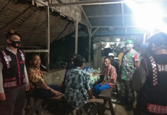Demi Tegakkan Prokes 5 M Polsek Bandar Khalipah Gencar Lakukan Patroli