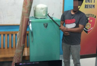 Terduga Pelaku Diamankan   