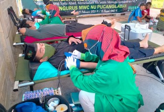 GP Ansor Pucanglaban Mengadakan Kegiatan Sosial Donor Darah