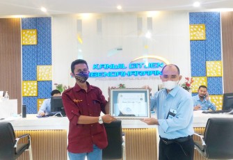 Pemkab Lingga Kembali Dapat Penghargaan Dari Dirjen Perbendaharaan