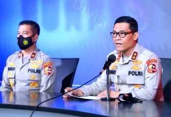 Kepala Divisi Hubungan Masyarakat Polri Irjen Pol Raden Prabowo Argo Yuwono SIK MSi