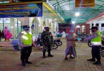 Desa Limbong Jadi Giliran Patroli Polsek Dolok Merawan