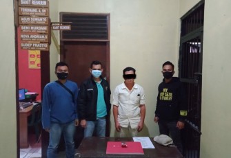 Terduga Pelaku Diamankan     
