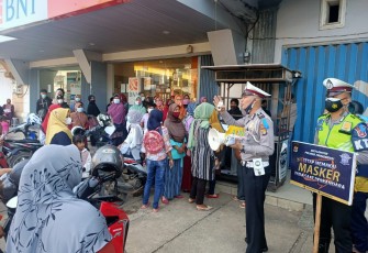 Satuan Polres Pringsewu Operasi Keselamatan Krakatau 2021