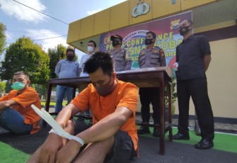 Terduga Pelaku Diamankan  