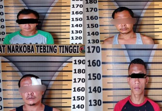 4 terduga pelaku