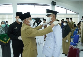 Bupati Asahan Surya Lantik 102 ASN Jadi Pejabat  