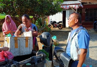 TMMD - 110 Berkah,  Rezeki Saya Bertambah Ini Ungkapa Pedagang Sayur 