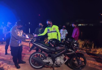 Polda Kalteng Gelar Patroli Blue Light
