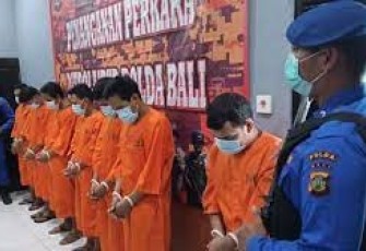 Polda Bali Ringkus Pengedar Narkoba Jaringan Lapas