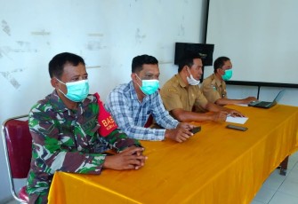 Hadiri Rakoor PPKM Mikro, Babinsa Sukabangun Sampaikan Ini