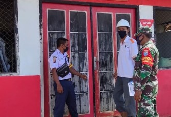 Pentingnya Koordinasi, Babinsa Tanjung Raja, Kodim 1203/Ktp, Cek peralatan Damkar 