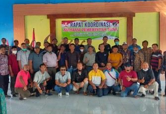 APD Kabupaten Blitar Seusai Rakor Persiapan Musda Tahun 2021 (foto : Faisal NR / Klikwarta.com Blitar)