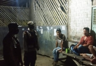 Usai Idul Fitri Polsek Sipispis Tetap Lakukan Patroli Rutin di Wilkumnya