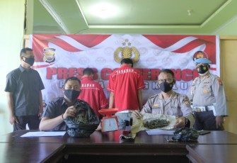 Terduga Pelaku Diamankan   