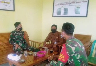 Bahas Masalah Pilkades Danramil Nanga Tanyap Sampaikan Ini