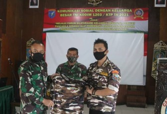 Kodim 1203/Ktp Selenggarakan Pembinaan KBT