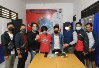 Terduga Pelaku Diamankan     