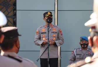 Kapolres Tulungagung, Pimpin Apel Pagi