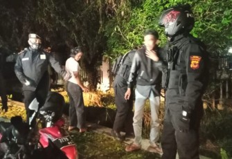Berkedok Warung Kopi, Pedagang Tuak Diamankan Tim Maung Galunggung  