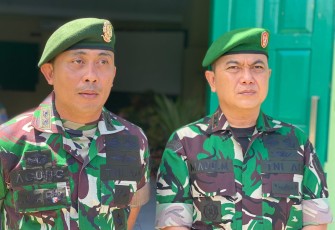 Letkol Inf Agung P Saksono akan menjabat Irdya Opslat IT Satuan Kostrad. (Ismail Yugo/Inews TV)