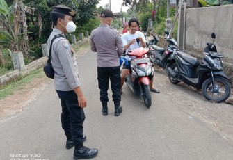 Kapolsek Cingambul-Polres Majalengka, Sebagai Upaya Tingkatkan Kesadaran Masyarakat, Polisi Terus Gencarkan Ops Yustisi