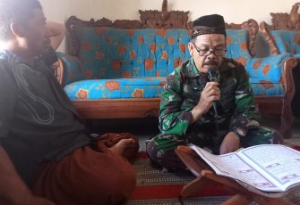Perkokoh Iman di Lokasi TMMD 112