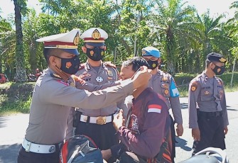 Lawan Berita Hoax Vaksinasi, Polres Mukomuko Tingkatkan Sosialisasi