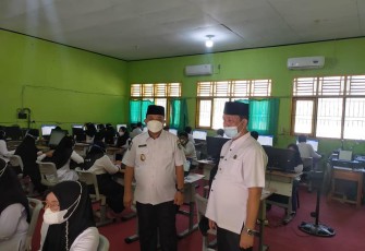 Wabup Laksanakan Pengawasan dan Monitoring Seleksi P3K Di SMAN 1 Seluma