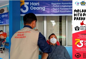 KPPN Mukomuko Peduli Kemanusiaan Dalam Rangka Hari Oeang Ke-75