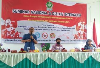 STIESNU Bengkulu Seminar Nasional Dalam Rangka Sumpah Pemuda dan Hari Pahlawan