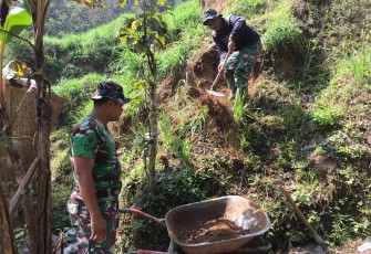 Kesabaran dan Keikhlasan Kunci Keberhasilan di TMMD Tulungrejo