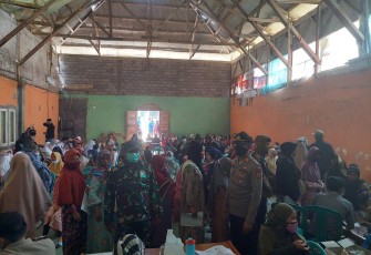 Kapolsek Singajaya Pastikan Antusias Peserta Vaksin Mencapai Target