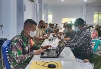 Kodim 1417/Kendari Kembali Gelar Vaksinasi Covid-19 Tahap II