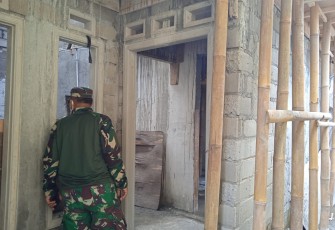 Kasdim 0818 Blusukan ke Lokasi TMMD 112