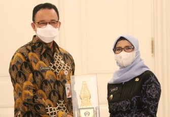 Gubernur Anies dengan Bupati Rini Jalin Kerjasama Bidang Kebutuhan Pangan