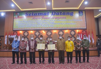 Pemkot Tebing Tinggi Dan Pemkot Pekanbaru Jalin MOU Diberbagai Bidang