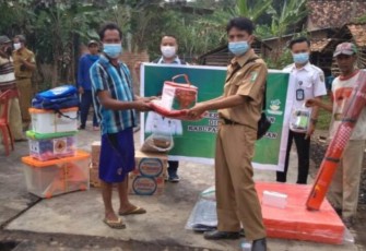 Bupati Pesawaran Langsung Kirim Bantuan Untuk Korban Kebakaran 